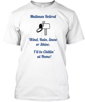 Retired Mailman T-Shirt Made In The USA Size S To 5XL • $21.59