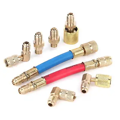 Air Conditioning Refrigeration R 12A/C Connector Adapter Hoses R134A R12 8PCS • $30.38