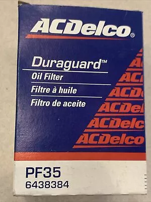 AC Delco PF35 Engine Oil Filter NOS 6438384 Vintage Find New Old Stock Sbc Chevy • $9.99