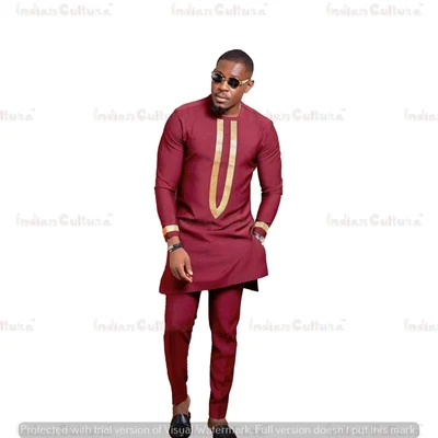 £27.62 • Buy Men's Kurta Cotton Indian Ethnic Clothing Dress Men Long Kurta With Pajama