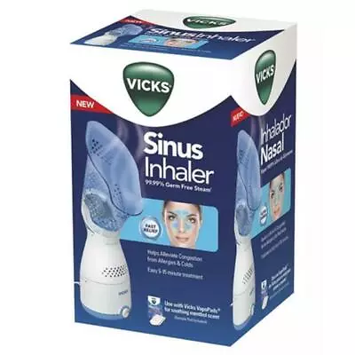 Vicks Personal Steam Inhaler With Variable Steam Control & Soft Mask • $44.95