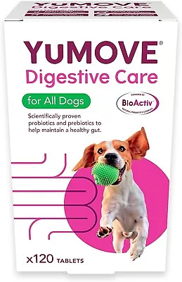 YuMOVE Digestive Care For All Dogs | Previously YuDIGEST | Probiotics For Dogs • £20.95