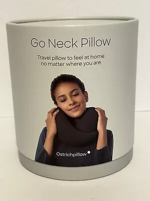 Ostrich Pillow Go Neck Pillow Memory Foam Travel Pillow Dark Night New Open Box • $37.99