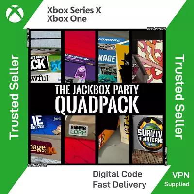 The Jackbox Party Quadpack - Xbox One Xbox Series X|S - Digital Code - VPN • £8.19