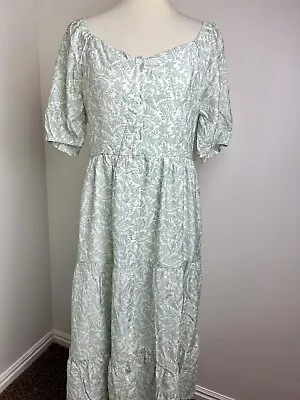 NWT Mikarose Sz LARGE Women’s Maxi Dress Boho Bohemian Style • $39.99