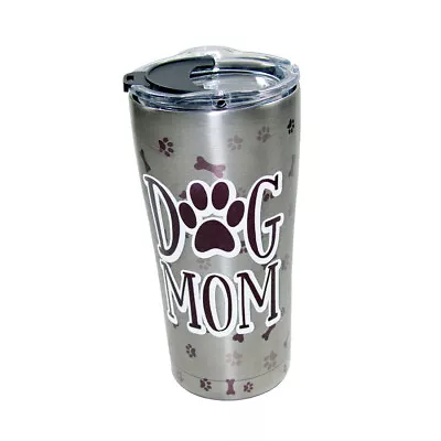 Tervis Insulated Tumbler 20oz Cup Stainless Steel Dog Mom Pet Owner Travel Mug • $28.99