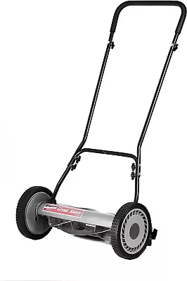 Great States 815-18 18-Inch 5-Blade Push Reel Lawn Mower Grey • $116