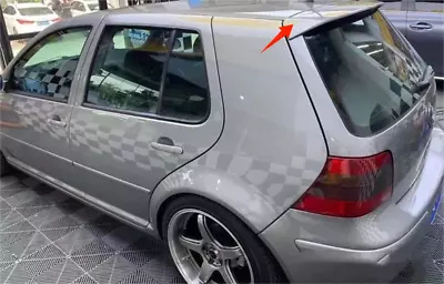 Rear Roof Spoiler Wing For 1998-2004 VW Volkswagen Golf 4 MK4 R32 ABS Unpainted • $103.49