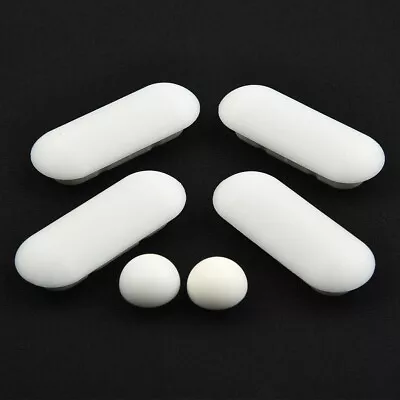 Toilet Lid Accessories Toilet Seat Buffers Kit White Stop Bumper Replacement AU • $16.92