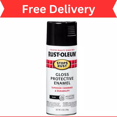 Rust-Oleum Protective Enamel Spray Paint Stops Rust Corrosion Resistant 12 OZ • $9.50