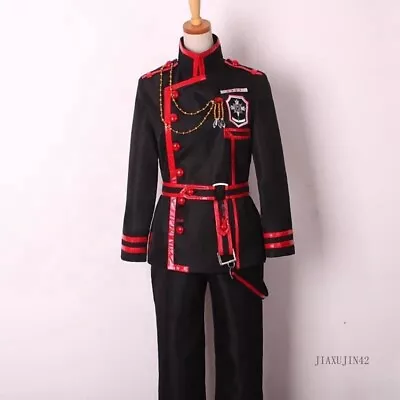 D.Gray-man Hallow Lavi Cosplay Costume Uniform Set Overcoat Anime Outfits Unisex • $69.93