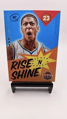 2012-13 Panini Past And Present Anthony Davis Rise ‘N Shine RC #64 • $4.99