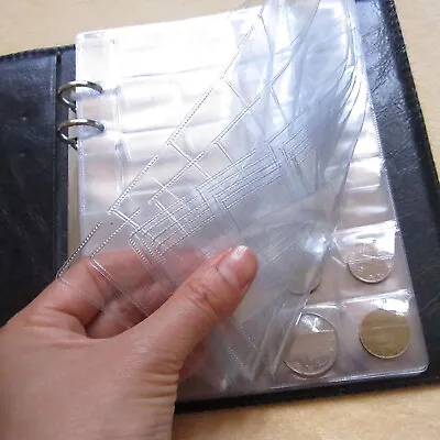 480 Coin Collection Book Holder Album Pockets Coins Display Money Storage Folder • $22.89