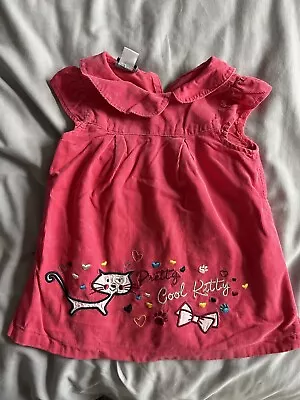 Lupilu Baby Girls Velvet Dress 6-9 Months • £2.25