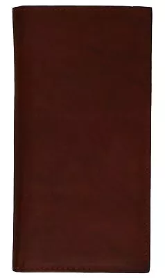 Brand New Hand Crafted Genuine Soft Leather Checkbook Cover Simple • $12.99