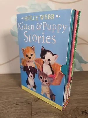 Holly Webb Kitten And Puppy Stories Box Set 4 Book Bundle • £6.99