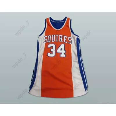 Custom BROOMER 34 SEMI PRO VIRGINIA SQUIRES BASKETBALL JERSEY All Stitched S-6XL • $19.99