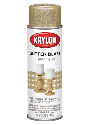 Krylon Glitter Blast Golden Glow 5.75oz • £9.99