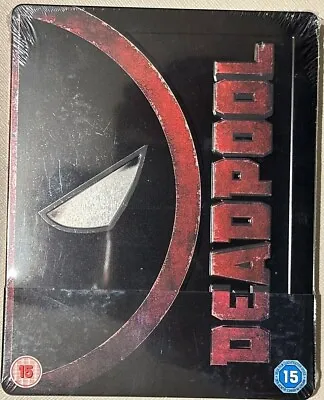 MARVEL DEADPOOL 2016 Zavvi Limited Blu-Ray Steelbook Region FREE NEW SEALED! • £19.99