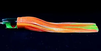 Fishing Lure Marlin Magic Baby Ruckus Uv Orange Lair Grn/hd Marlin Trolling Lure • $129.99