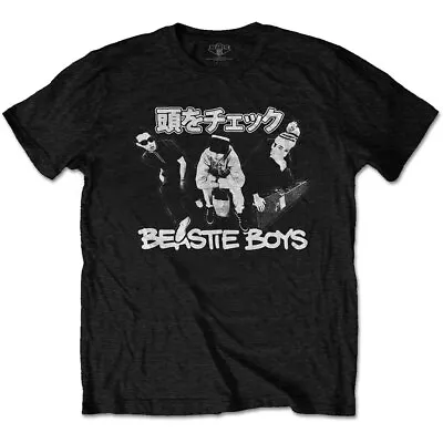 Beastie Boys Unisex T- Shirt - Check Your Head Japanese - Black Cotton • $36.08