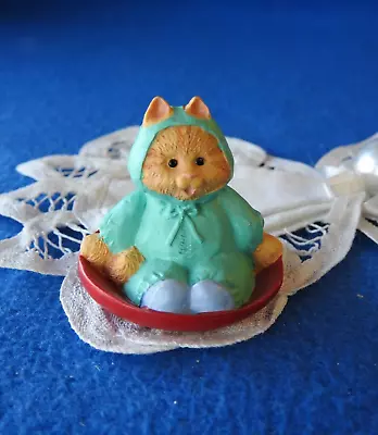 Hallmark Merry Miniature 1995 Cameron (Sled) CAT • $3.99