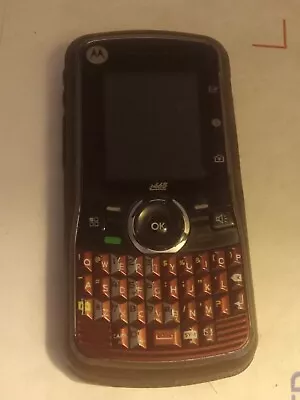 Motorola Clutch I465 - Black (Boost Mobile) Cellular Phone Untested Parts Broken • $8