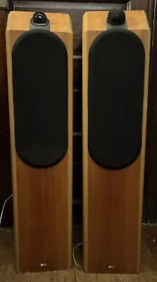 Pair Of Bowers & Wilkins CDM 7 Floor Tower Speakers Serial #004811 B&W VTG Rare • $960