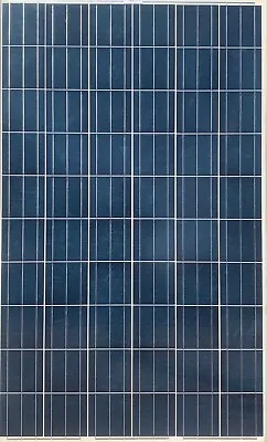 Used 240W 60 Cell Polycrystalline Solar Panels Vinyl Cracking Silver Frame • $49