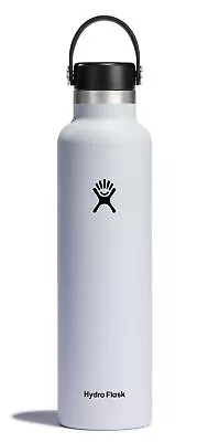 Hydro Flask 24 Oz Standard Mouth Water Bottle With Flex Cap Or Flex Straw • $24.26