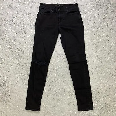 J Brand Womens Jeans Size 28 Skinny Leg Mid Rise Dark Wash Denim • $15.99