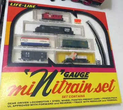Vintage Life-like N Gauge Mini Train Set In Box • $55
