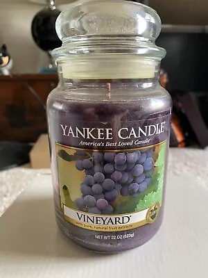 Yankee Candle Vineyard 22 Oz Jar Candle NEW And HTF • £38.60