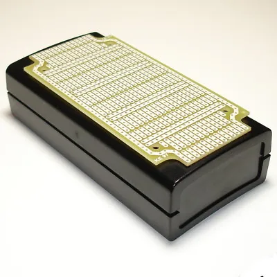 £3.95 • Buy Plastic Project Box Enclosure Case & Prototype PCB Circuit Board Stripboard Kit