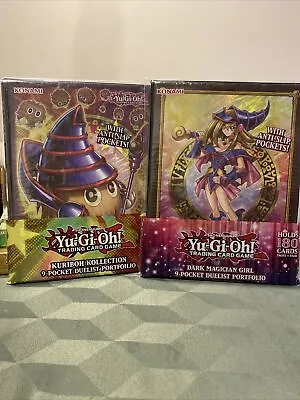 YuGiOh! Dark Magician Girl & Kuriboh Kollectio9-Pocket Portfolio Holds 180 Cards • $89.95