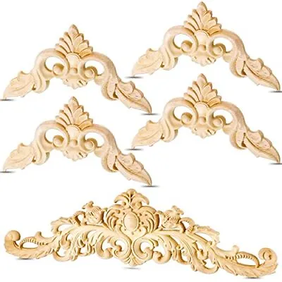 $17.71 • Buy Wood Appliques Decorative Wood Appliques And Onlays For Furniture DIY Wood