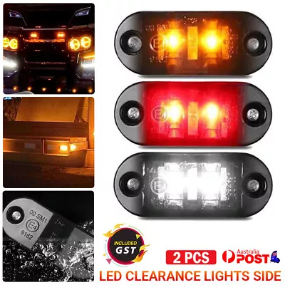 Clearance Lights Side Marker Lamp Trailer Truck Caravan Rv Red Amber White Led • $9.60