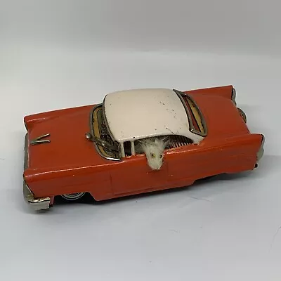 Vintage Japan Tin Friction Car W/Mechnical Mouse Driver RARE • $21.01