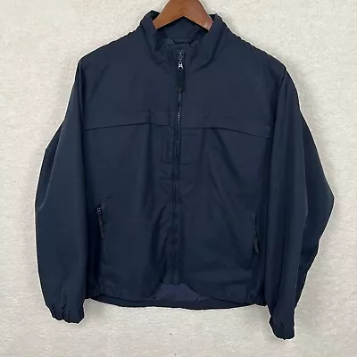 5.11 Tactical Jacket Men’s L Dark Blue Windbreaker Full Zip Pockets Long Sleeve • $29.95