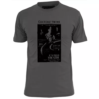 Mens Cocteau Twins Inspired Gig Poster T Shirt Punk Rock  • £10.99