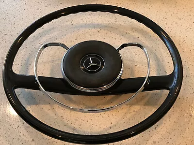 1967-1972 Mercedes 280sl  Complete  Steering Wheel Oem W114 W113 W111 W108 Oem🟠 • $379.95