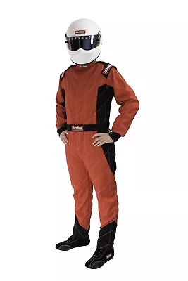 RaceQuip One Piece Single Layer Racing Driver Fire Suit SFI 3.2A/1 2XL Red • $184.95