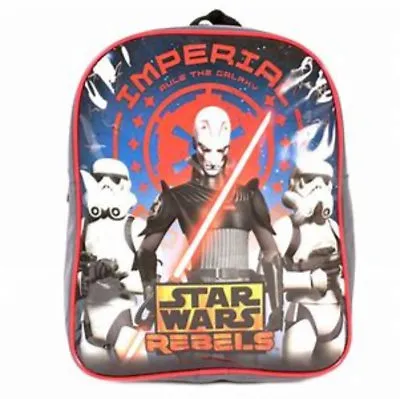 £5.19 • Buy NEW Star Wars Rebels Storm Trooper Backpack Bag School Nursery Rucksack Travel