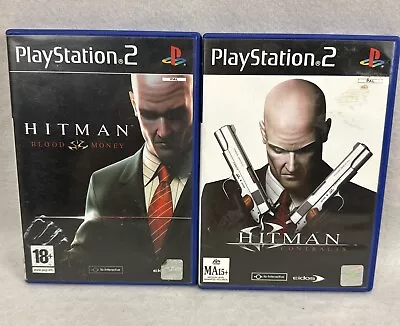 Hitman - Blood Money & Contract- PS2 Game PlayStation 2 - PAL - Manuals • $29.95