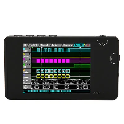 Portable Digital Logic Analyzer 2.8in TFT LCD Display 4 Channels For Auto UK XAT • £103.89