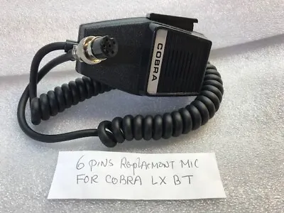 Cobra 29 Lx Bt Coffin Stock 6 Pin Mic Microphone Replacement Cb Free Ship!!! • $24.95