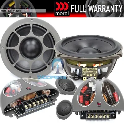 Morel Hybrid 502 5.25  Pro Car Component Speakers Mids Crossovers Tweeters New • $749
