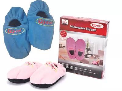 £11.99 • Buy Microwaveable Luxurious Snuggle Toes Heat Slippers Warm Fleece Sofa Mens Ladies