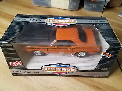 American Muscle 1970 Plymouth AAR 'Cuda 1/18 • $20