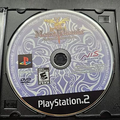 Playstation 2 PS2 Mana Khemia: Alchemists Of Al-Revis (Disc Only) • $22.50